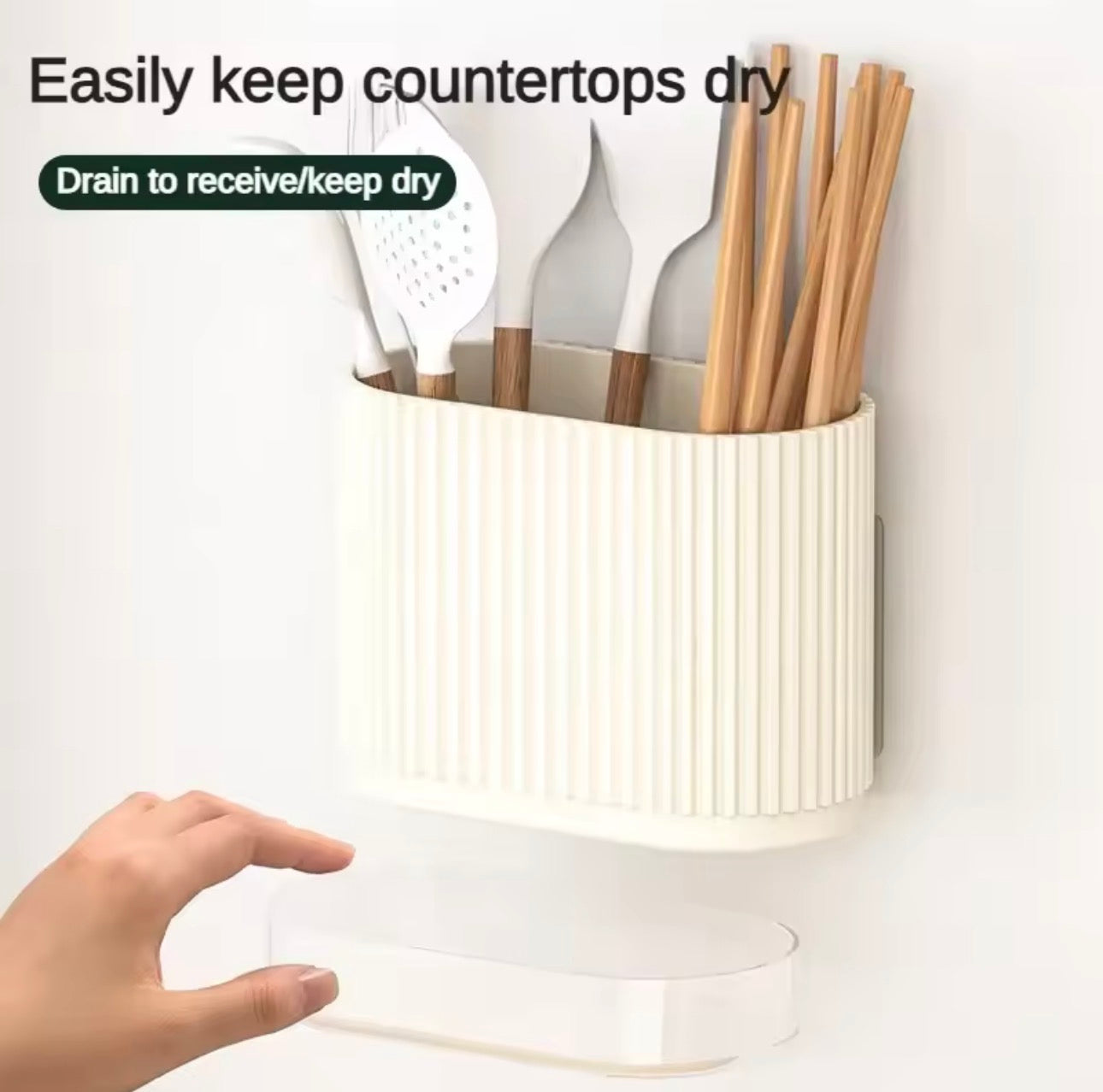 Household kitchen spoon/utensil storage